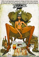 breasts nude blonde brunette red_hair unknown_artist shrunken_woman cigarette captions necklace imminent_vore heineken