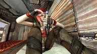 small_woman handheld cleavage red_hair video_game bedroom high_res borderlands digital_render source_film_maker hypercube