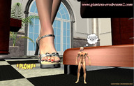feet penis high_heels foot_crush window shrunken_man naked_man hiding ilayhu pedicure floor bald fern giantess-erodreams2