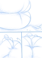drawing panties monochrome butt bed shrunken_men smushedboy adventure_in_lygias_ass rolling_over