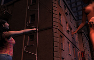 giantess nude mega long_hair brunette carg chell portal digital_render