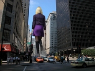giantess collage city blonde destruction skirt traffic boots walking streets vehicles emma_stone between_buildings behind_view street_view rocketman rocketmangts