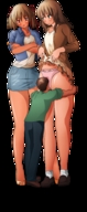 drawing panties small_man blushing size_difference mini_giantess legs amazon hugging
