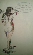 drawing crush feet domination story dress foot_crush legs shrunken_people cruel under_foot tattoo slippers vaux
