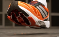 crush blood shrunken_men running cruel sneakers raised_foot running_away stuck_to_foot imminent_crush digital_render jamesmason0 running_shoe