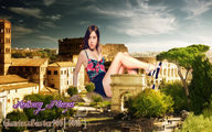 giantess collage buildings helicopter brunette sitting jets sky giantessbuster209 aubrey_plaza