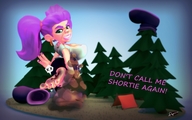 giantess crush barefoot purple_hair blood foot_crush blender forest dirty_soles test gnome looking_at_tiny digital_render apeiron-macro