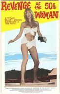 giantess blonde large_breasts barefoot cleavage bra navel movie_poster vehicles grasping attack_of_the_50_foot_woman nancy_archer bare_legs makeshift_clothing bare_midriff