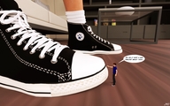domination shrunken_man cruel floor converse imminent_crush digital_render jamesmason0 ai_tanaka spikeier23