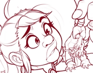 drawing lizard lineart sheela gnome anrtho