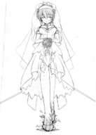 drawing crush micro feet anime blood pencil_drawing wedding
