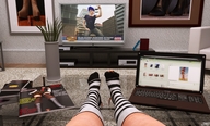 socks shrunken_men crawling kneeling worship standing news magazine laptop cnn digital_render television pictures jamesmason0