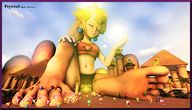 giantess barefoot mario princess_peach sitting toad worship heart bowser super_mario_bros poposan digital_render on_feet toads toad_people treasure_chest wario koopas waluigi