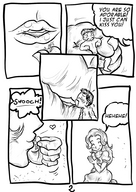 drawing comic monochrome handheld kissing shrunken_man between_fingers smushedboy in_a_farm_with_malon