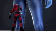 butt butt_crush spartan sitting animation shrunken_woman cortana digital_render t_soni source_film_maker halo_(game)