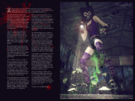 story boots shrunken_woman shrunken_man looking_down cruel indoors point_of_view sorenzer0 digital_render poison_gas