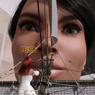shrunken_woman ships digital_render openhighhat bath_interrupted