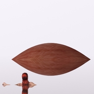 nipples bath water red_hair shrunken_woman digital_render openhighhat bath_interrupted