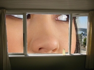 giantess collage brown_eyes window