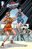growth comic mini_giantess basketball fighting advertisement giantessfan sample_image growing-the-franchise-3-the-big-game