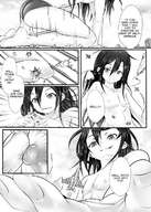 drawing nipples crush nude giga manga city comic monochrome long_hair destruction giant anime military sword_art_online doujinshi kirito