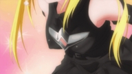 blushing aroused butt anime uniform animation unaware shrunken_man between_cheeks magic to_love_ru under_clothes panty_entrapment