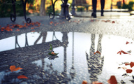 nude walking shrunken_man reflection sorenzer0 digital_render puddle leaf_boat sobbing