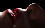 teeth lips walking unaware shrunken_man nose nostril sorenzer0 digital_render micro_shrunk