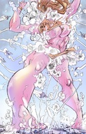 drawing giantess mega comic mamabliss color attack barefoot military tank giganta jets smoke