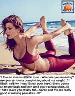 crush collage exercise beach ocean brunette domination shrunken_man sand underneath pinned squeezemeflat full_body_crush