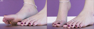 crush feet barefoot foot_worship foot_crush shrunken_man toe_crush under_foot pedicure toe_ring ankle_bracelet sacrifice jamesmason0 devotion