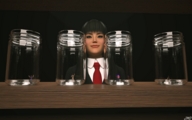 giantess tie shrunken_woman entrapment suit trapped jars looking_at_tiny digital_render jamesmason0 amandatheforsaken amanardra lexithegiantess ai_tanaka gracious-gts-molly preserves