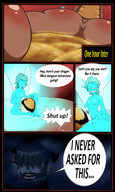 drawing giantess dragoness color fairy shrunken_man internal_view