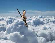 breasts giantess collage giga star_wars clouds staff tinyman76 daisy_ridley rey_(star_wars)