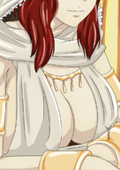 drawing giantess color cleavage goddess smiling red_hair dark_souls etz gwynevere praise_the_sun naked_tiny