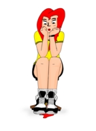 giantess crush blood shrunken socks sitting hand legs sneakers chair
