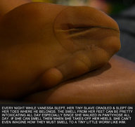 collage feet slave story nylons shrunken_man trapped