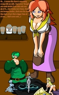 breasts nude butt cleavage malon midna ruto saria xxbluespinxx shrunken_men shrunken_woman princess_zelda_(the_legend_of_zelda)