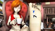 giantess feet climbing vocaloid sitting tinies meiko