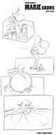 drawing growth giantess giga city comic monochrome destruction breast_expansion berggie