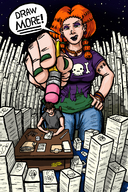 drawing giantess color #artistsproblems