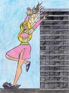 drawing giantess crush feet city color sandals tdl