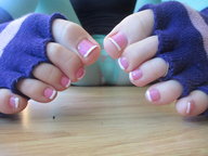 collage micro feet toes shrunken_person pedicure floor nail_polish tinies point_of_view