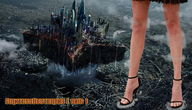 giantess collage city mega destruction high_heels foot_crush charlize_theron giantessbuster209