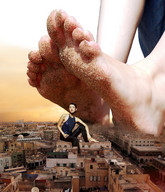 giantess collage feet city mega toes barefoot buildings sizes sandy_feet