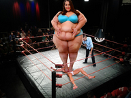 collage small_man size_difference domination ssbbw squeezemeflat