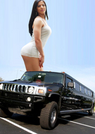collage low_angle mini mini_giantess vehicles athletic limo looking_at_viewer eva_andressa captain_rand