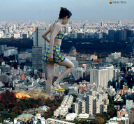 giantess collage city mega destruction foot_crush sam_bug