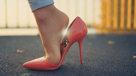 collage feet high_heels domination in_shoe unknown_artist shrunken_man trapped under_foot imminent_crush