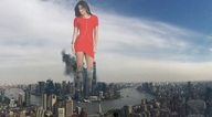 giantess collage city destruction wonderslug dress skyscraper sky shanghai samaria_regalado